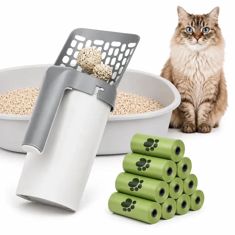 Kattspade med hållare | Favorit