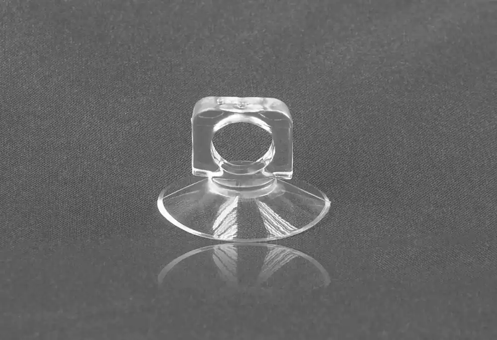Extra rabatt - Sugproppar A005 – Transparenta silikonsugproppar 2,5 cm med 9 mm hål