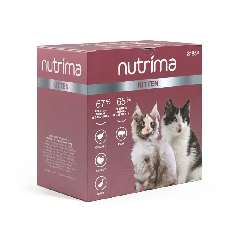 Nyligen tillagt - Nutrima Kitten Multipack 8 x 85 g