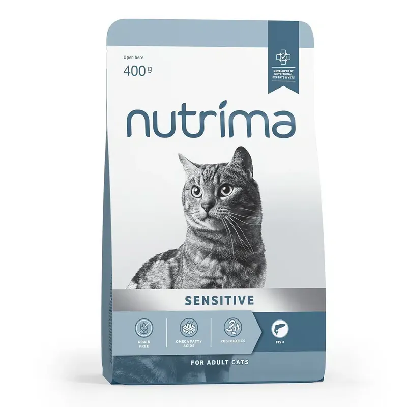Nutrima Cat Adult Sensitive Fish Torrfoder till Katt | Kan beställas