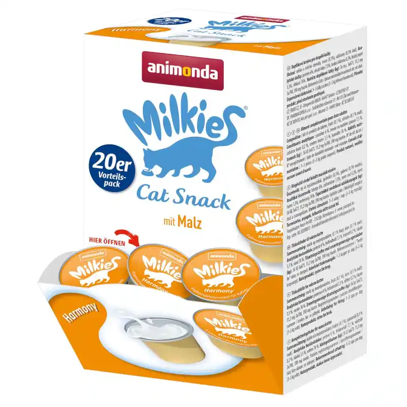 Rabatt - Multipack animonda Milkies – Harmony 20 x 15 g