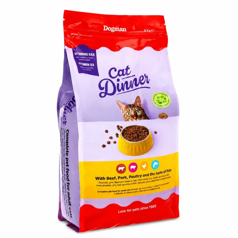 Rea - Cat Dinner Torrfoder för katt 2kg