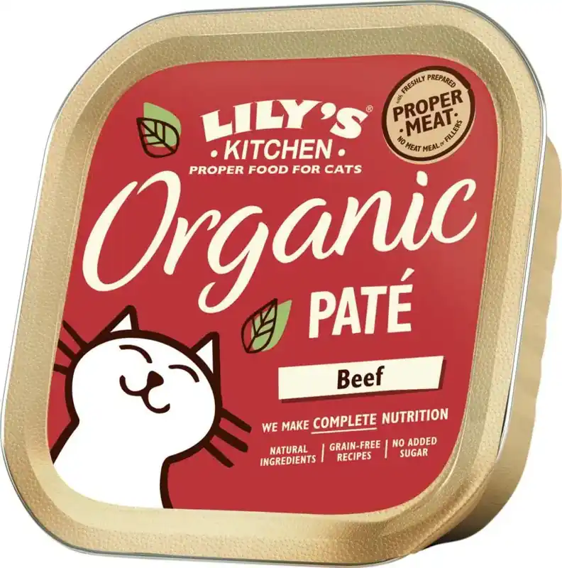 Organic Beef Dinner Våtfoder för Katt – 19 x 85 g - Beställ nu