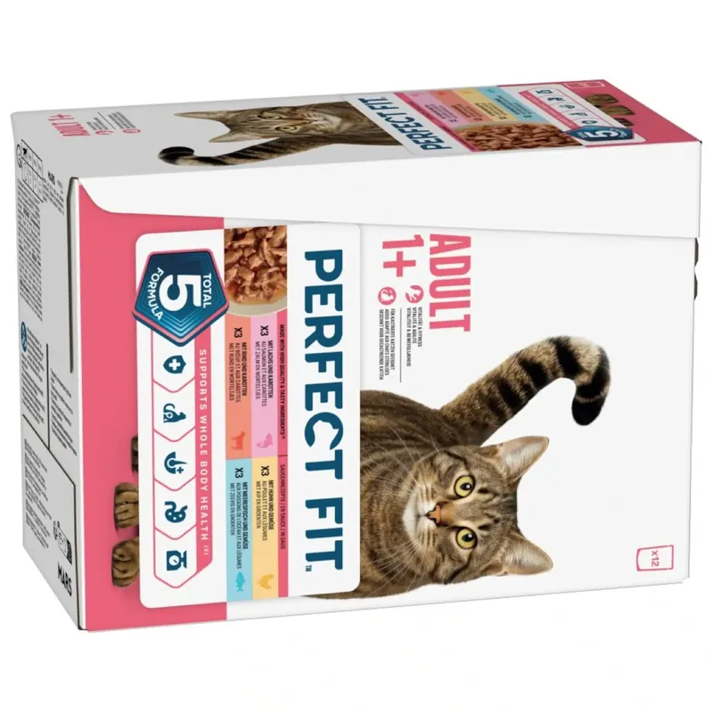 Favorit hos kunderna - Blandpack Perfect Fit Mix våtfoder – 12 x 85 g