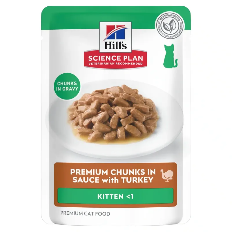 Hill’s Science Plan Kitten – 12 x 85 g Kalkon | Rea