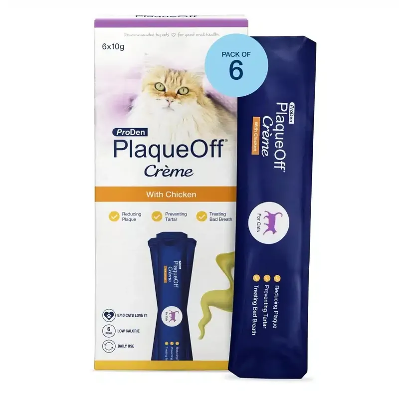 ProDen PlaqueOff® Cremé Snack till Katt – 6-pack - Rabatt