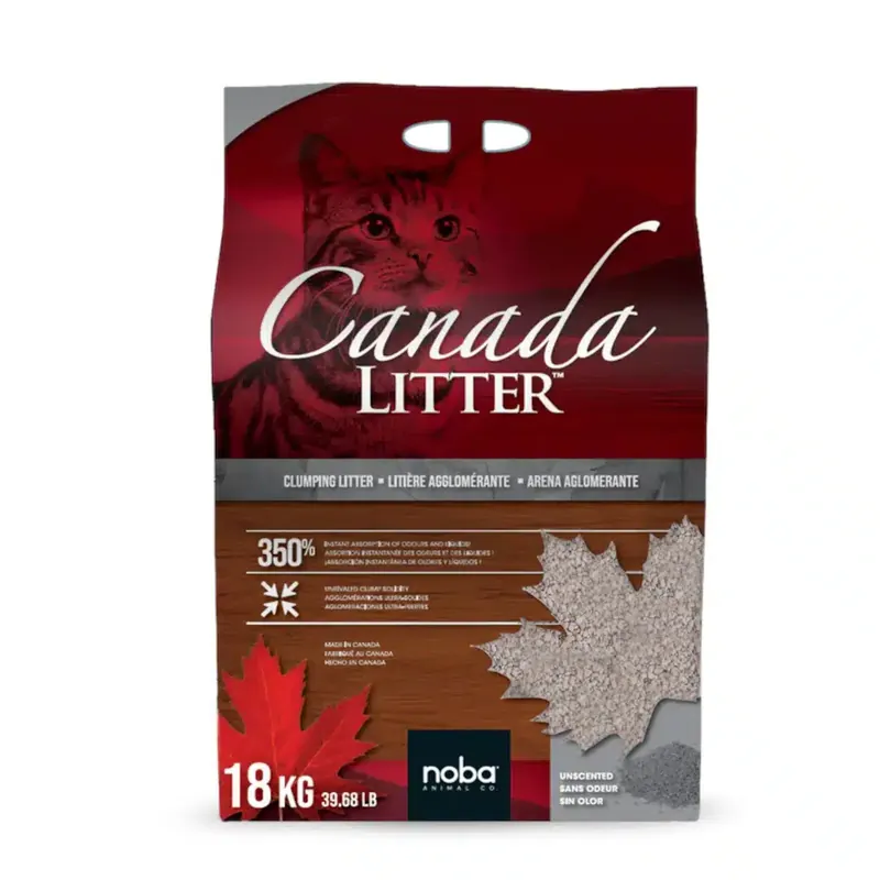 Rekommenderas | Canada Litter Unscented – Ekonomipack 2 x 18 kg