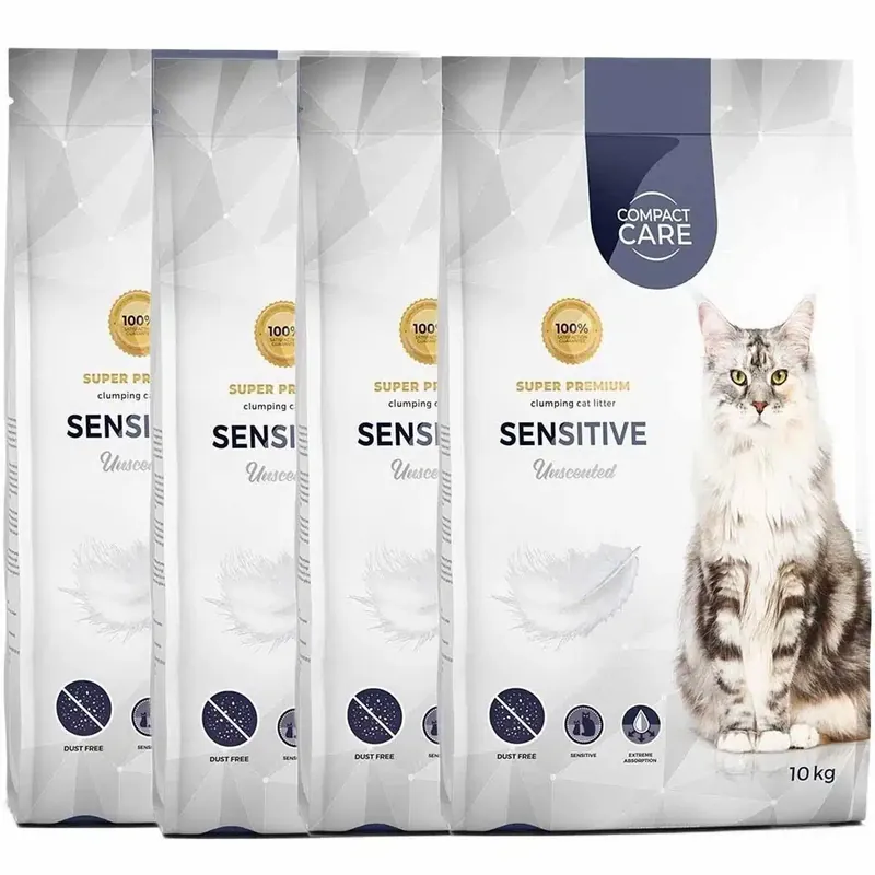 Expressleverans | Compact Care Sensitive 4×10 kg