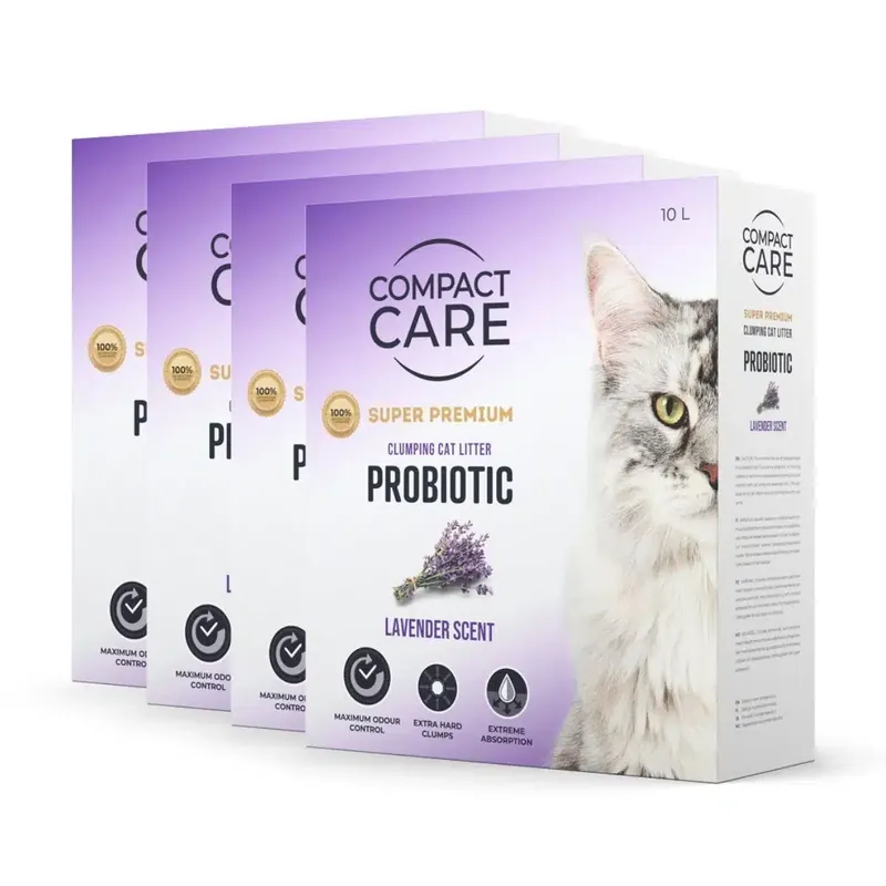 Deal | Compact Care Probiotic Lavender 4 x 10 l