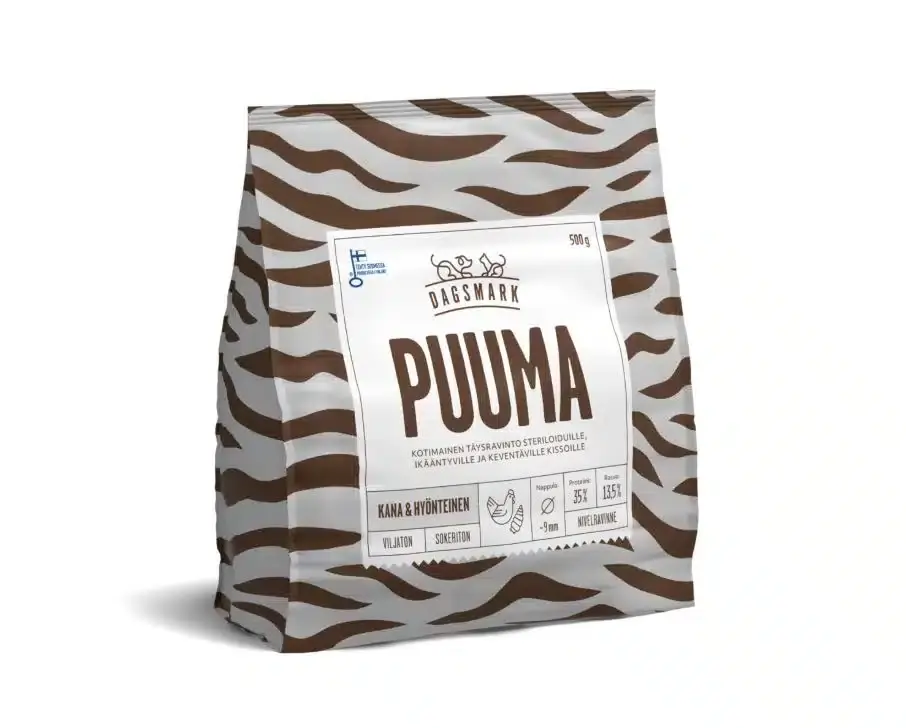 Dagsmark Puma lätt torrfoder för katter 500 g - Begränsat lager