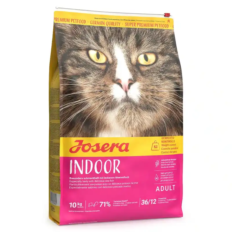 Rabatt - Josera Indoor Cat – 10 kg