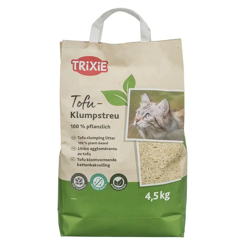 Prissänkt - Trixie Tofu Klumpbildande Kattströ