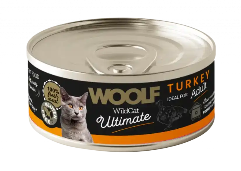 Passa på - Turkey Paté Våtfoder för Katt – 12 x 85 g