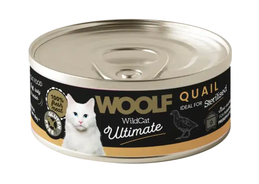 Quail Paté Våtfoder för Katt – 12 x 85 g | Missa inte