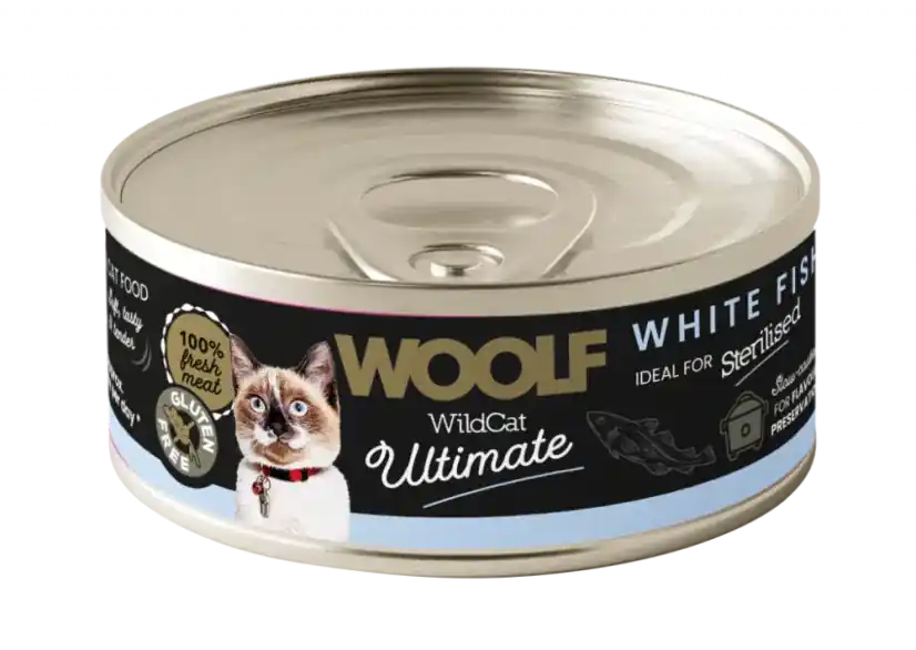 White Fish Paté Våtfoder för Katt – 12 x 85 g - Bara denna vecka