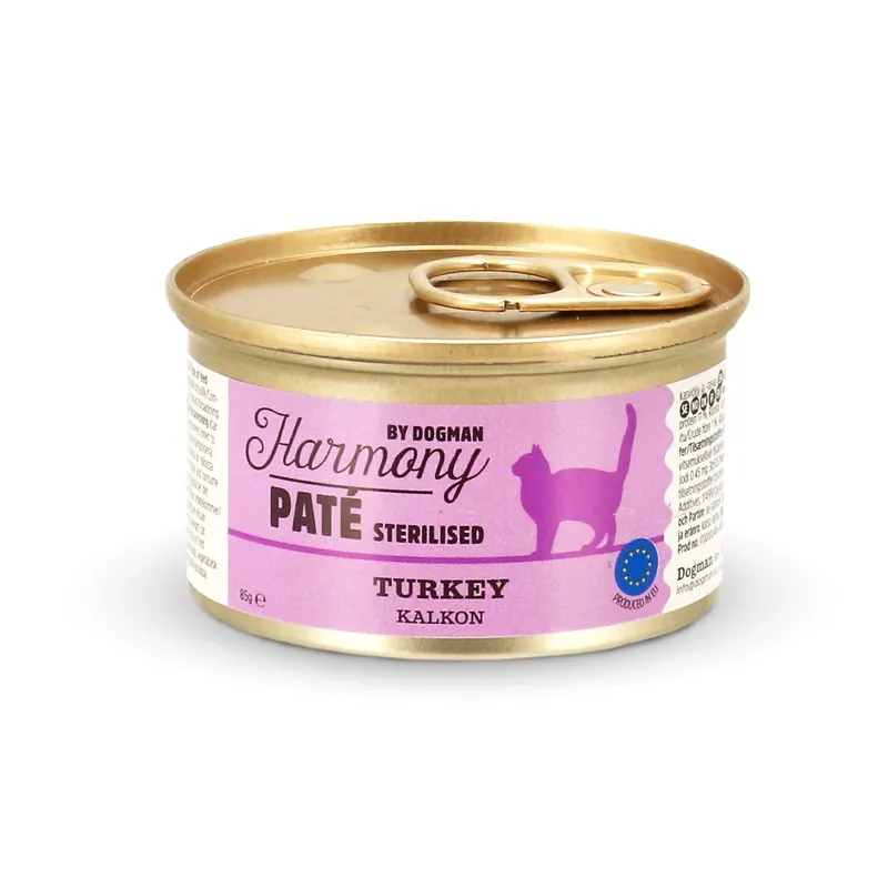Paté Blötmat För Katt Med Kalkon 85g - Populär