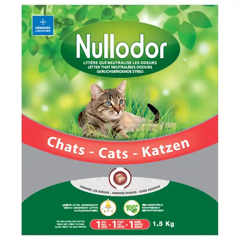 Nullodor silikatströ – 6 kg - Beställ nu