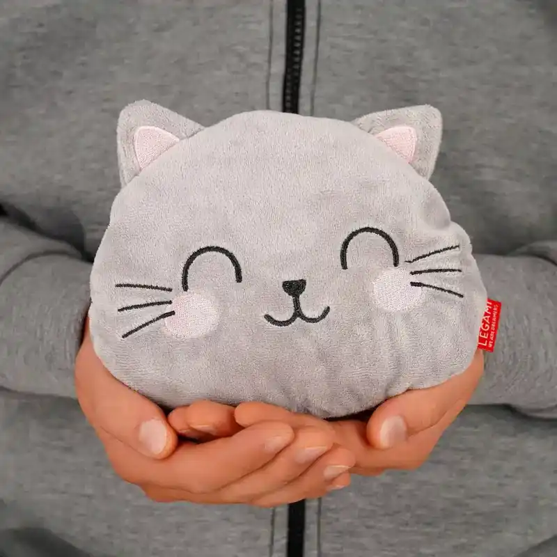Prissänkt - Warm cuddles Kitty, värmekudde och kylkudde