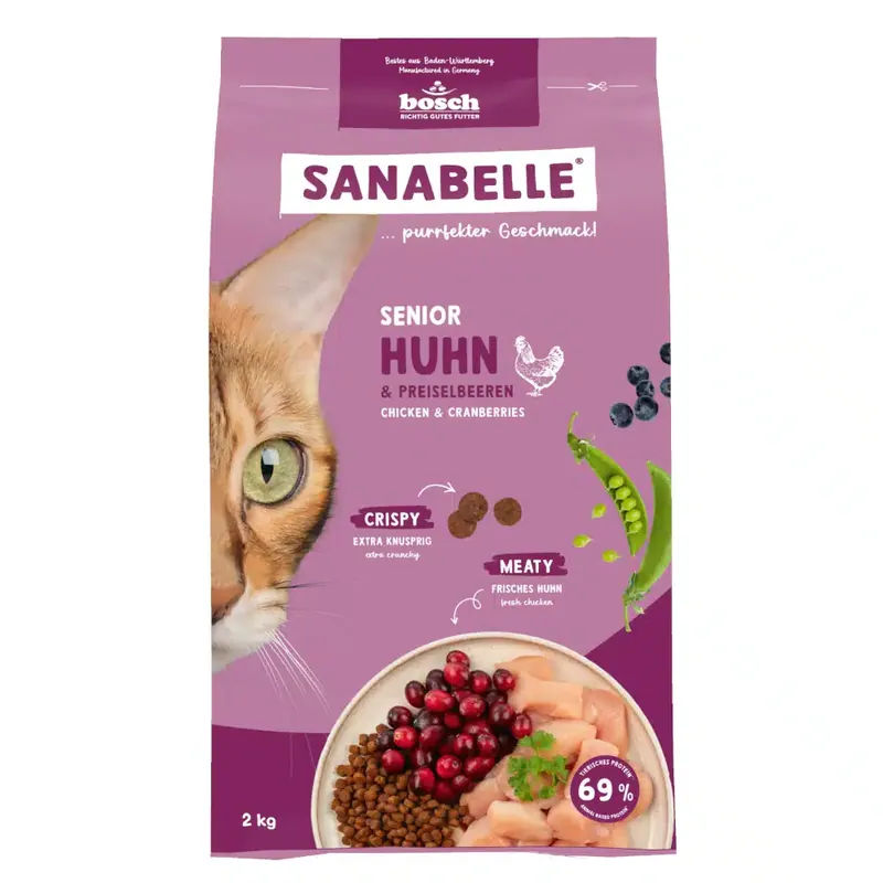 Sanabelle Senior med kyckling – 2 kg - Superpris