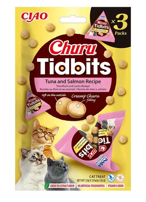 Churu Tidbits Tuna Salmon 3 st - Expressleverans