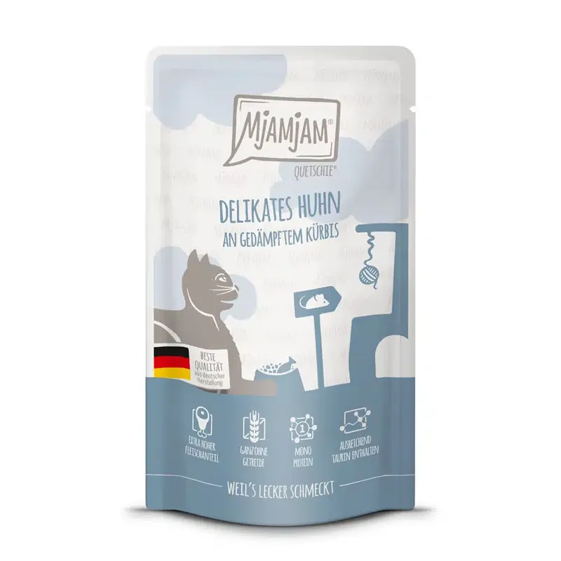 Hög kvalitet - MjAMjAM Quetschie 12 x 125 g – Kyckling