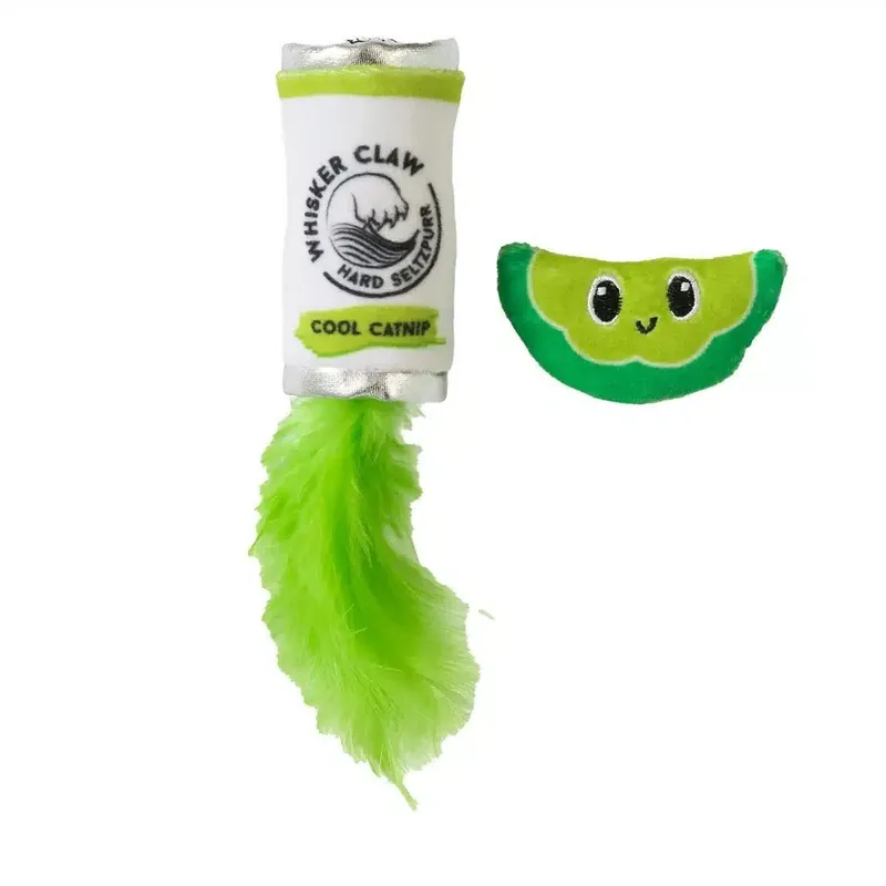 Quirky Kitty Dryck & Lime Kattleksaker 2-pack - Kanonpris