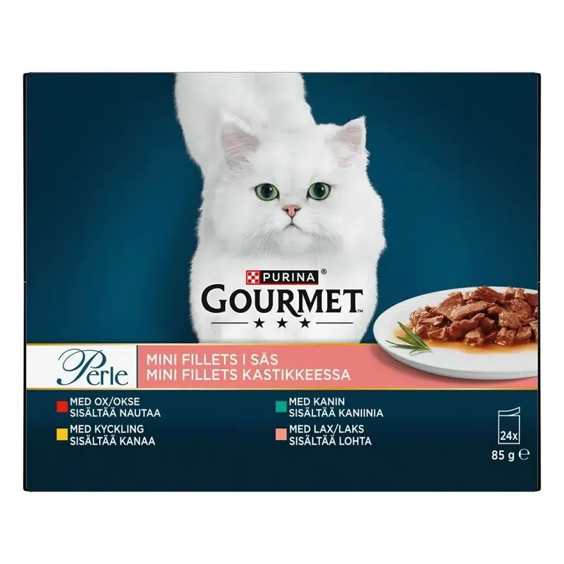 Rabatter | Gourmet Perle Mini Fillets i Sås Multipack 24×85 g