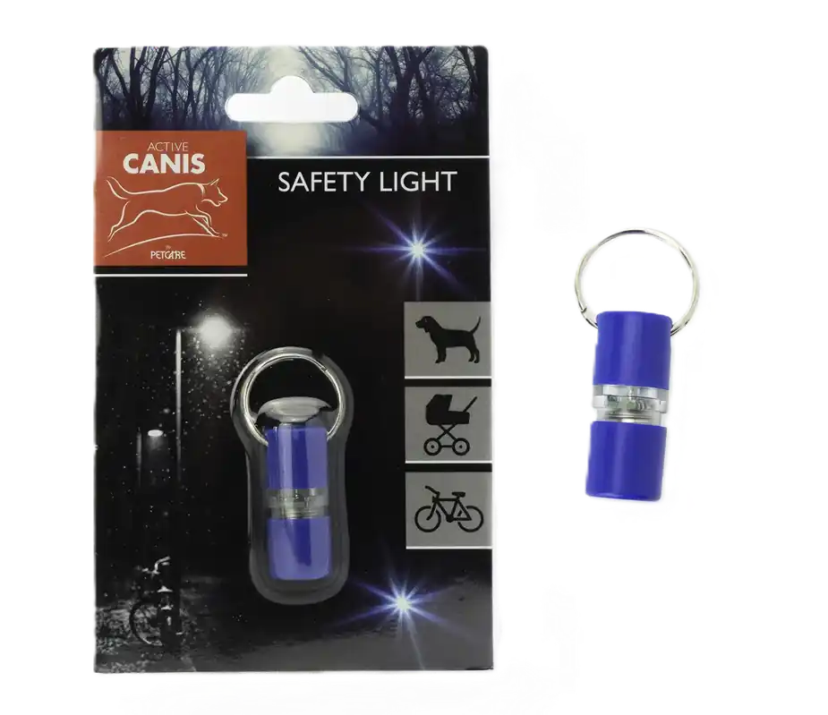 Mini Led Lys Blå – Hund/Katt – Halsband – Active Canis - Skaffa nu