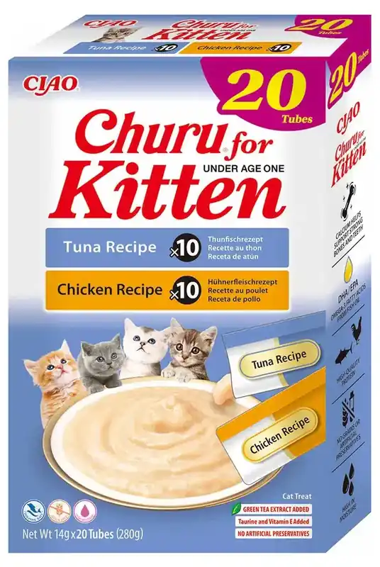 Dagens deal | Churu Kitten blandad 20 st