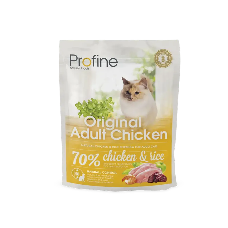 Mycket populär | Original Adult Chicken Torrfoder För Katt 300g