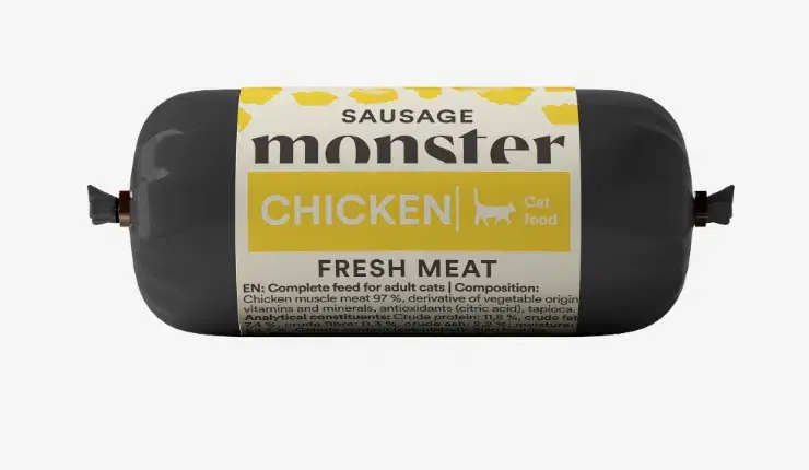 Köp direkt - Cat Sausage Chicken Kattfoder – 80 g