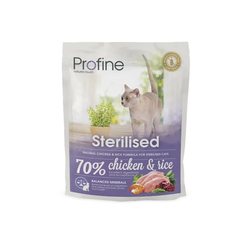 Profine Sterilised Torrfoder För Katt 300g | Nyhet i webbutiken