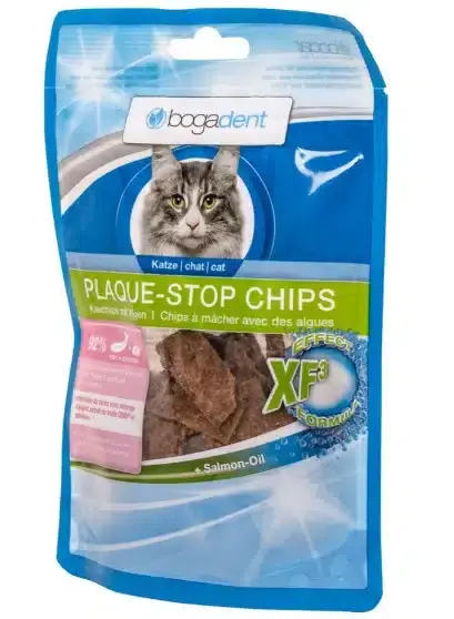 Plaque-stop katt, chips med fisk - Kampanj