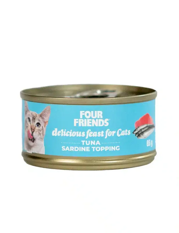 Cat Tuna & Sardine Våtfoder För Katt 85g | Handla säkert