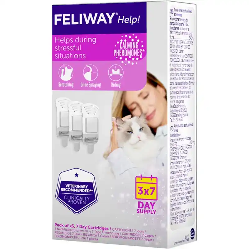 Bästsäljare | Feliway Help! Refill Kassetter 3 st