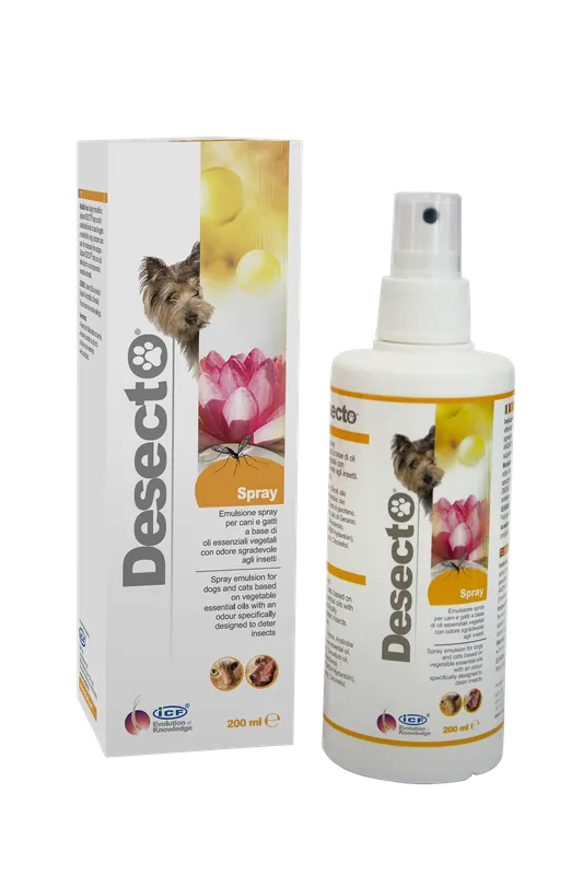 Desecto spray 200 ml för katter och hundar - Nyinkommet