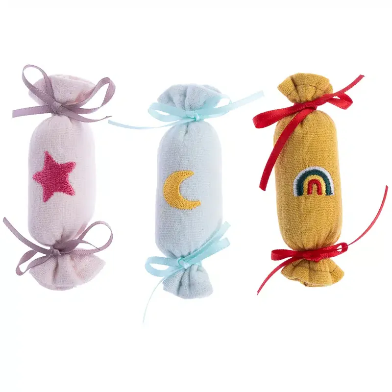 Deal - TIAKI Junior kattleksaksset med kattmynta – 3-pack