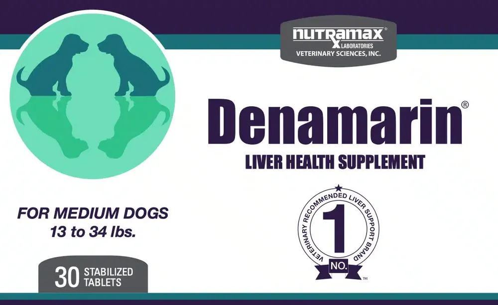 Begränsat lager | Denamarin – levertillskott för hund och katt – Medium