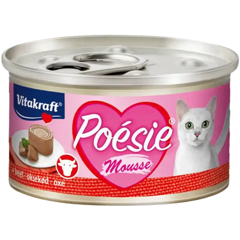 Poesie Mousse Biff 85 g – Vitakraft | Kundfavorit