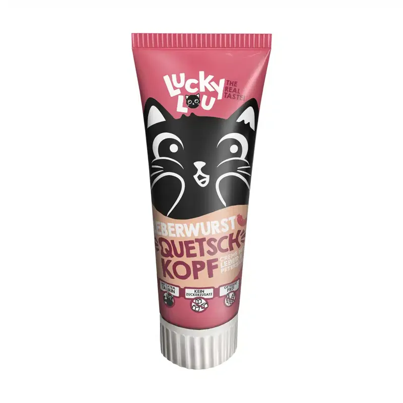 Populär | Lucky Lou Quetschkopf med leverpastej – 75 g