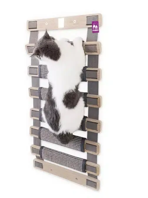Katthylla stege Ladder Grey | Kan beställas