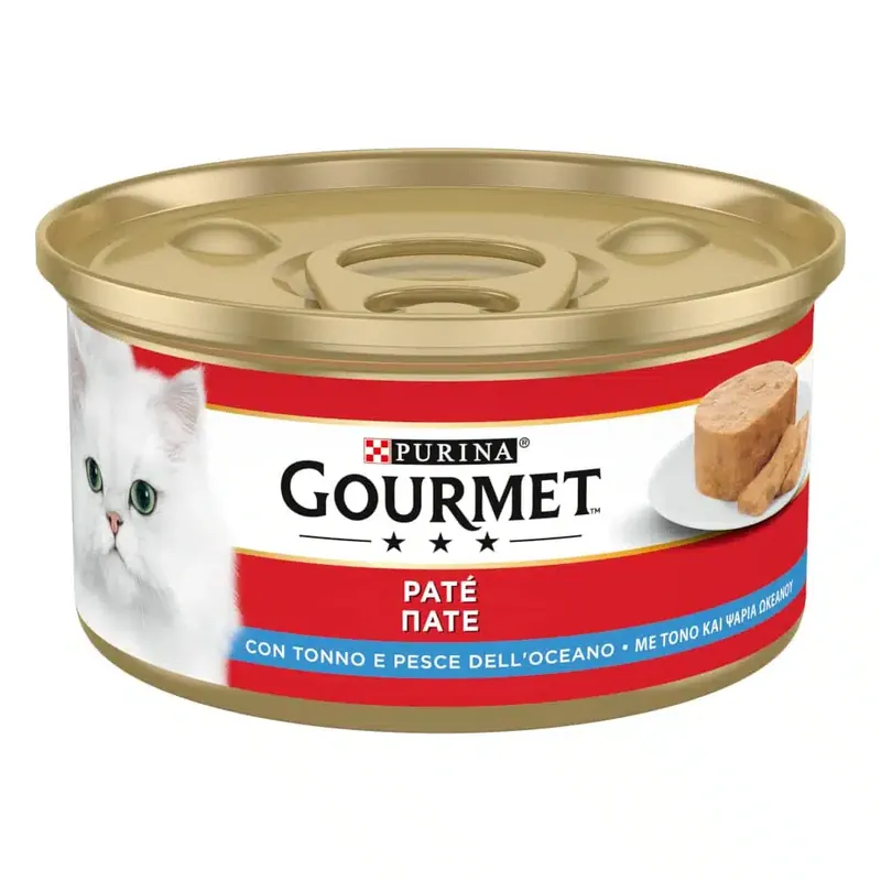 Beställ idag - Gourmet våtfoder 24 x 195 g – Tonfisk & havsfisk
