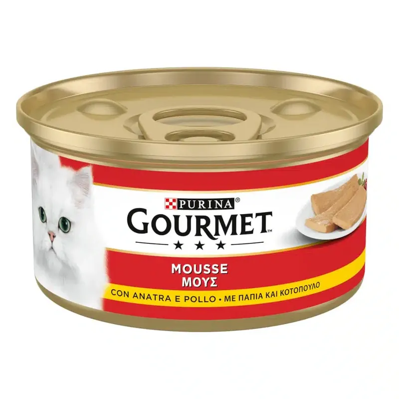 Premium | Gourmet våtfoder 24 x 195 g – Anka & kyckling