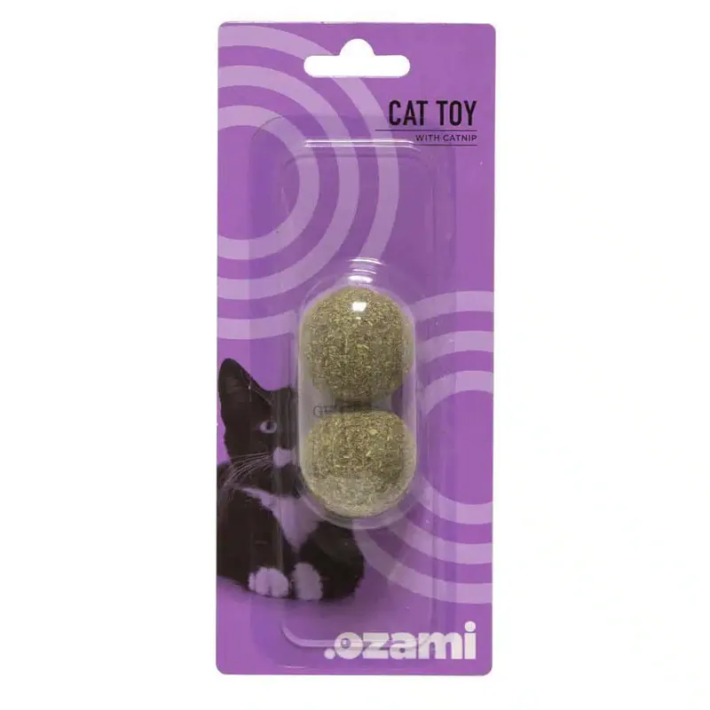 Handla nu - Kattleksak Catnip Boll 2st 3.5cm