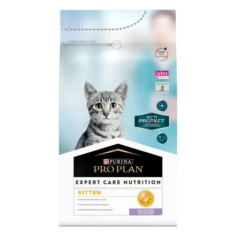 Fabrikspris | Purina Pro Plan Cat ECN ActiProtect Kitten Turkey 1,5 kg