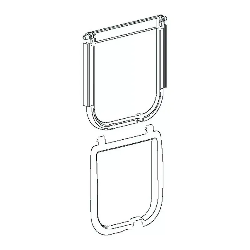Specialpris | Lucka 408 Ferplast Swing 15 Vit