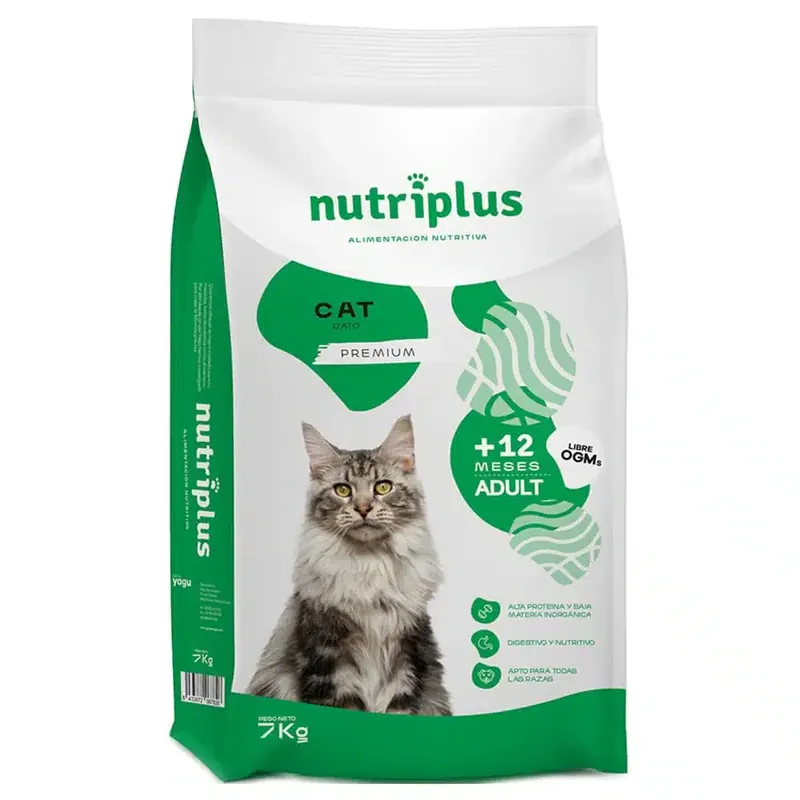 Nutriplus Cat Adult – 7 kg | Hög kvalitet
