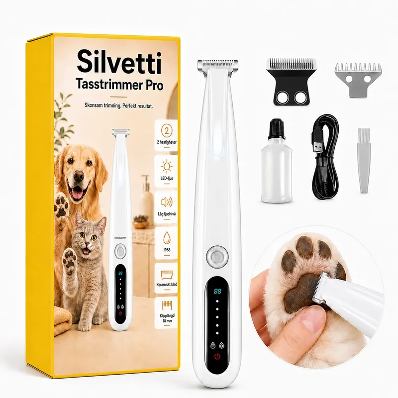 Kanonpris - Silvetti Tasstrimmer Pro