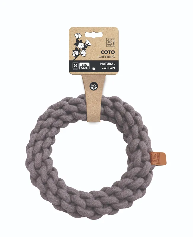 Hundleksak Ring Grey - 25 cm | Handla online