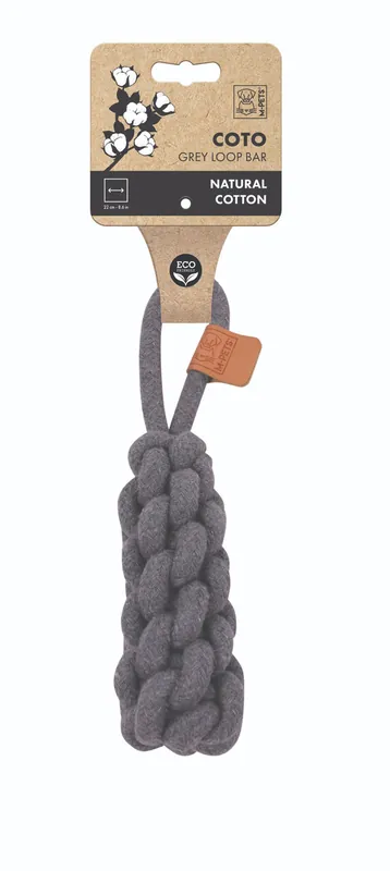 Precis tillagt | Hundleksak Loop Bar Grey - 22 cm